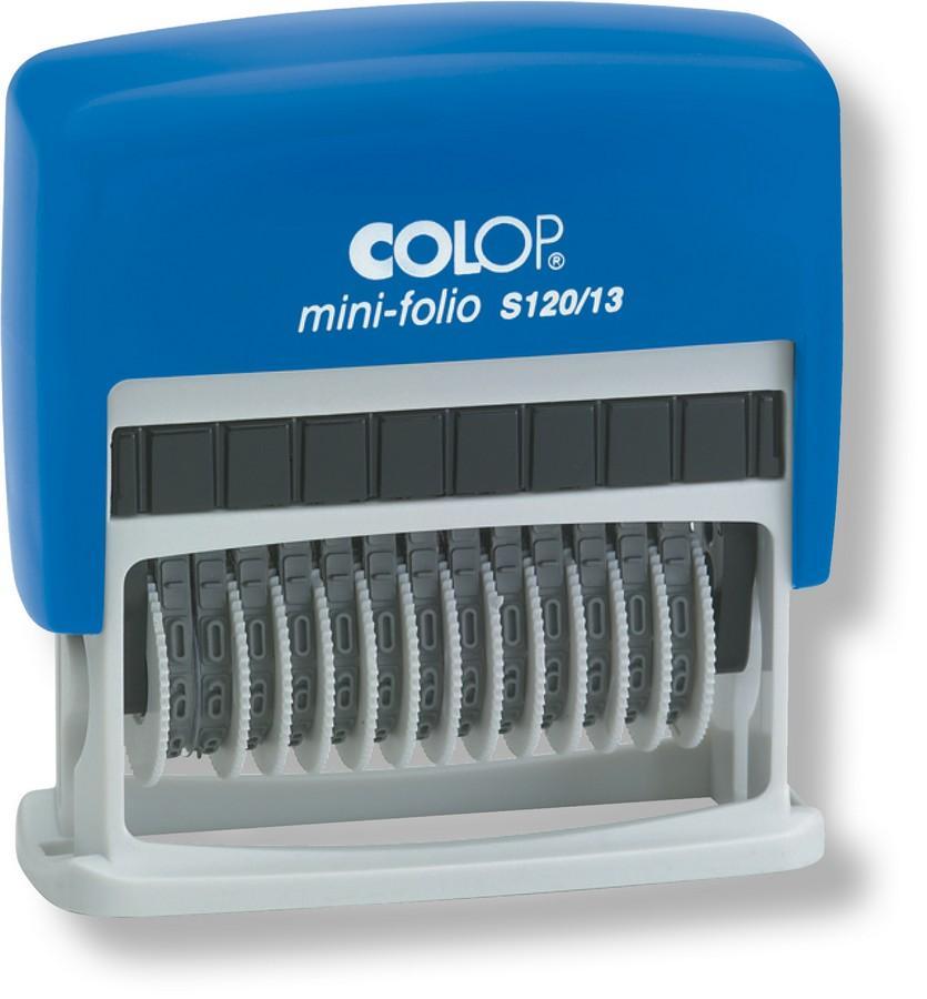 Colop razítko Mini-Dater S120/13 číslovačka samobarvící