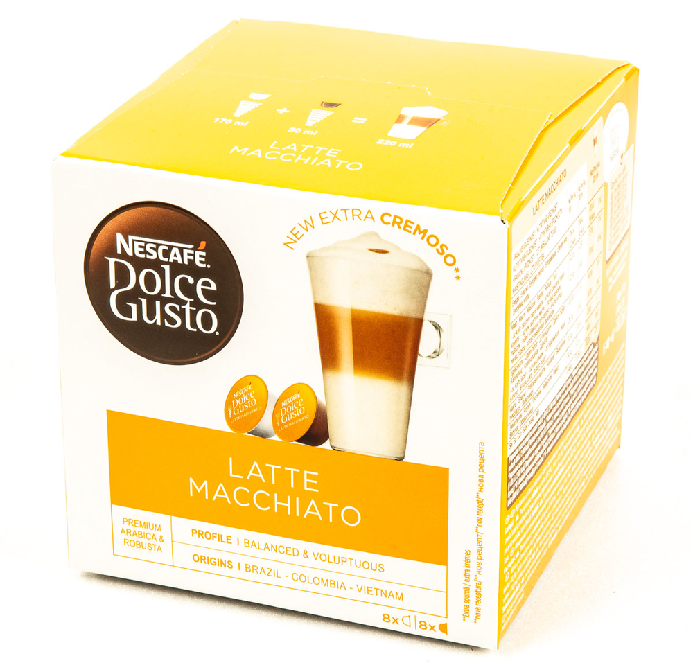 Káva Dolce Gusto Latte macchiato kapsle / 16