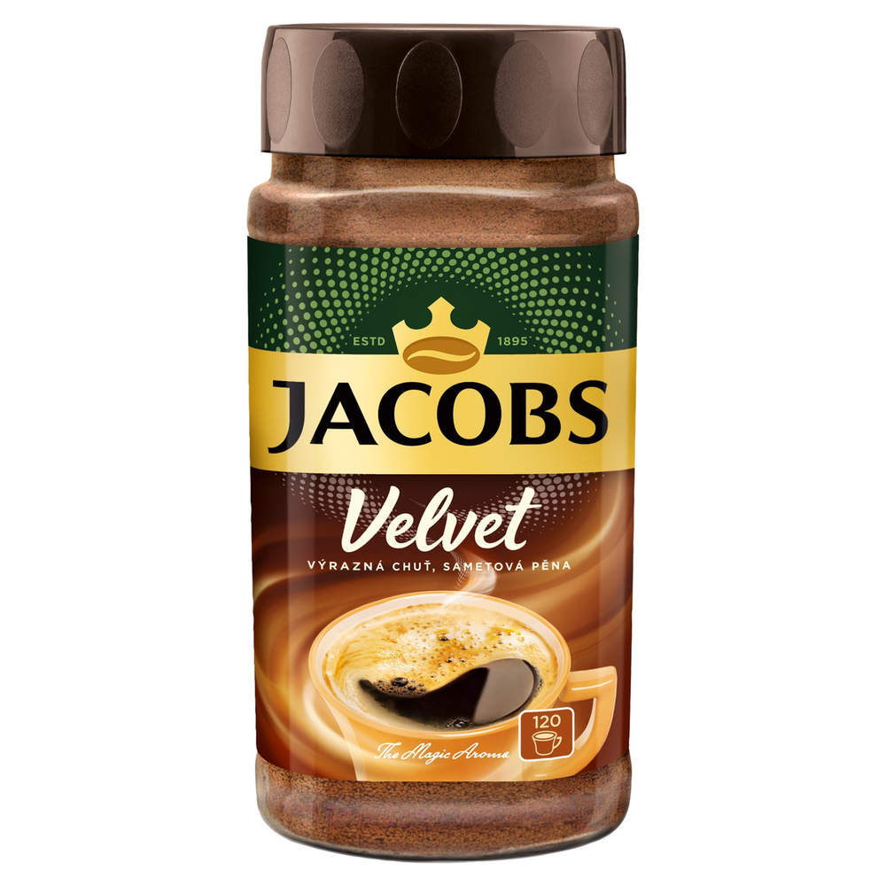 Káva JACOBS rozpustná Velvet 200 g