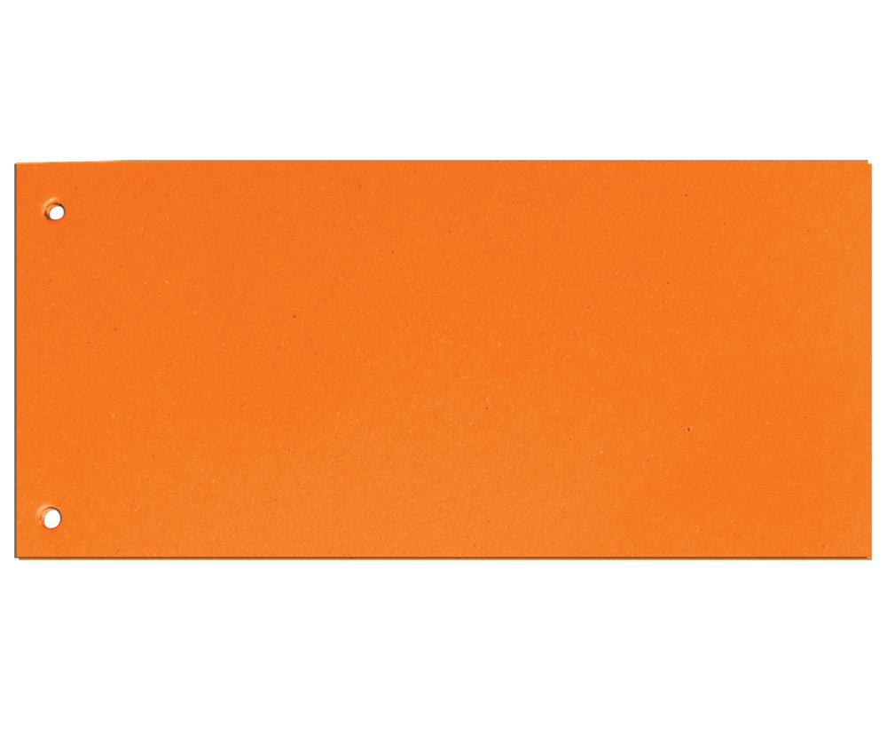 HIT OFFICE rozdružovač barevný 10,5x24 Ekonomik oranžový 100 ks
