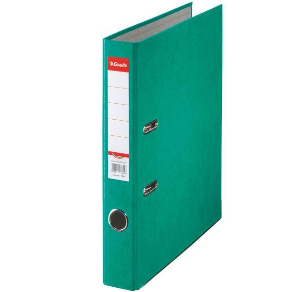 Esselte pořadač pákový papírový Rainbow A4 5 cm zelený