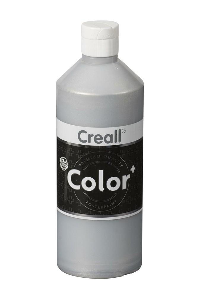 Creall barva temperová 0,5 l stříbrná
