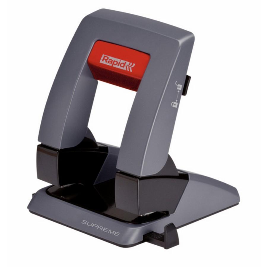 Rapid děrovač stolní Supreme SP30 Press Less™ černý