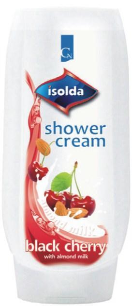 Mýdlo sprchové Isolda 500 ml černá třešeň s mandl. mlékem
