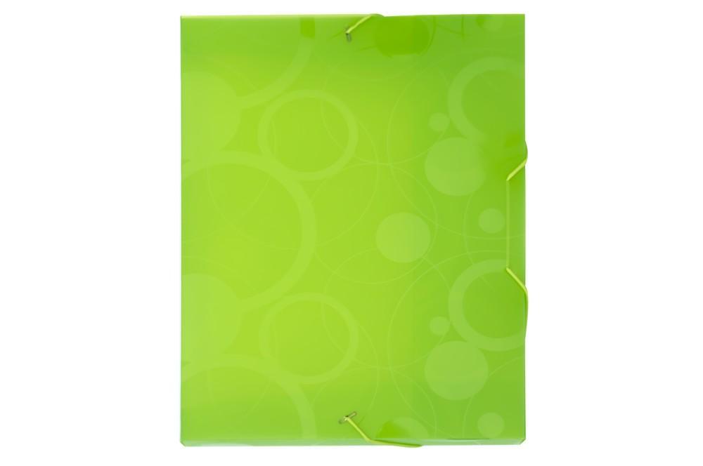 KARTON P+P box na spisy NEO COLORI A4 zelený