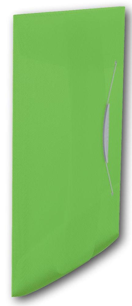 Esselte desky na spisy s gumičkou VIVIDA 3 klopy zelené
