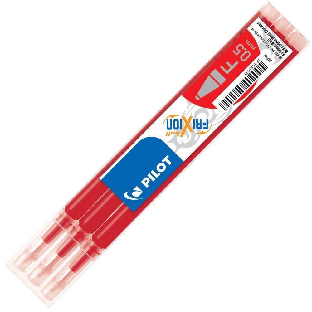 Pilot náplň 2065 FriXion 05 červená/3 ks