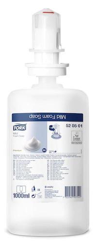 Mýdlo pěnové Tork S4 Premium, 1000 ml
