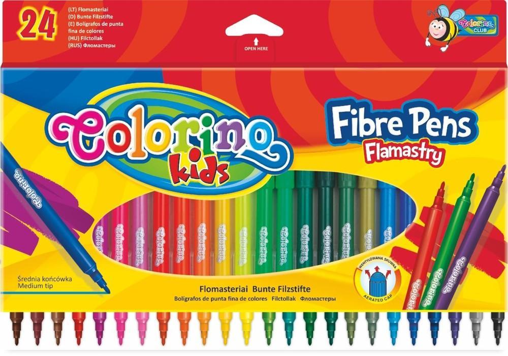 Colorino popisovač 24 barev Kids