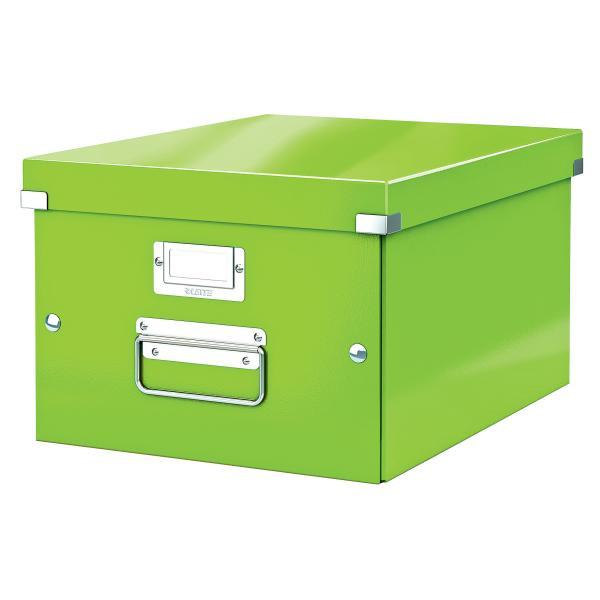 Leitz krabice CLICK & STORE WOW střední archivační, zelená
