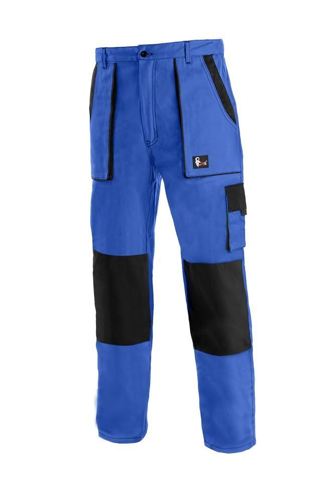 CXS kalhoty LUXY JOSEF, pánské, prodloužené, modro-černé vel. 52-54