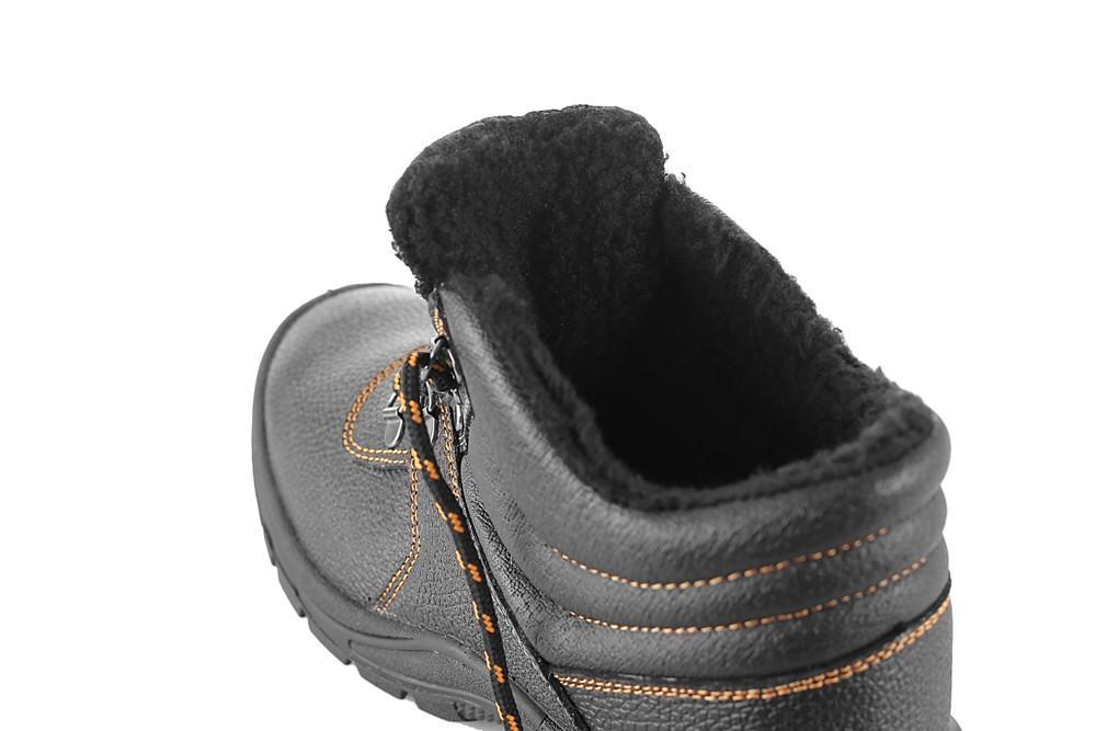 CXS obuv kotníková STONE APATIT WINTER S3, zimní, kožená, s ocel.špicí, černá vel. 44