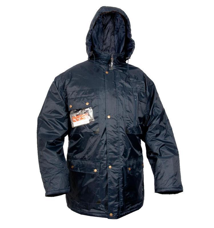 CXS kabát VERMONT, pánský, zimní, nepromokavý, modrý vel. 3XL