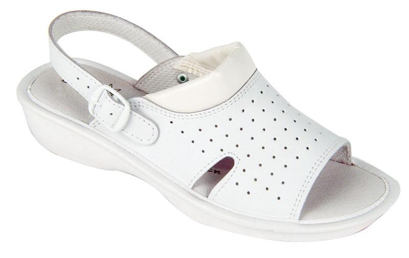 CXS obuv sandál, WHITE LIME, dámský, kožený, bílý vel. 37