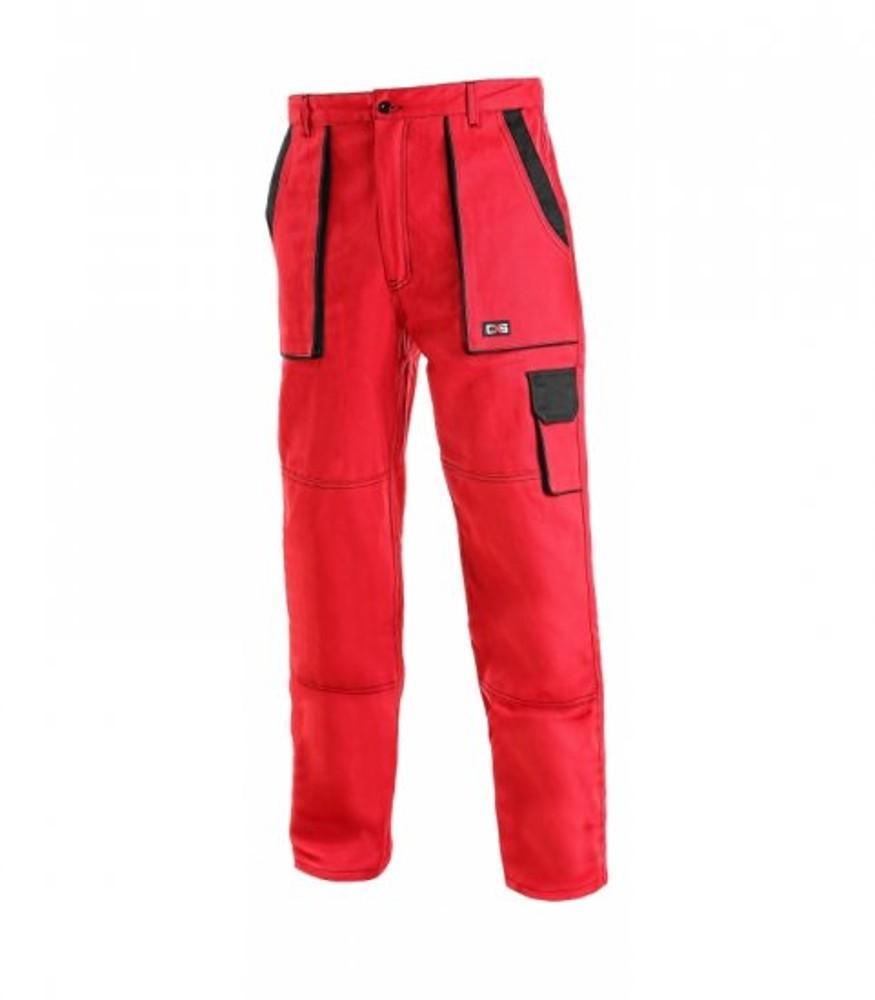 CXS kalhoty LUXY ELENA, dámské, červeno-černé vel. 40