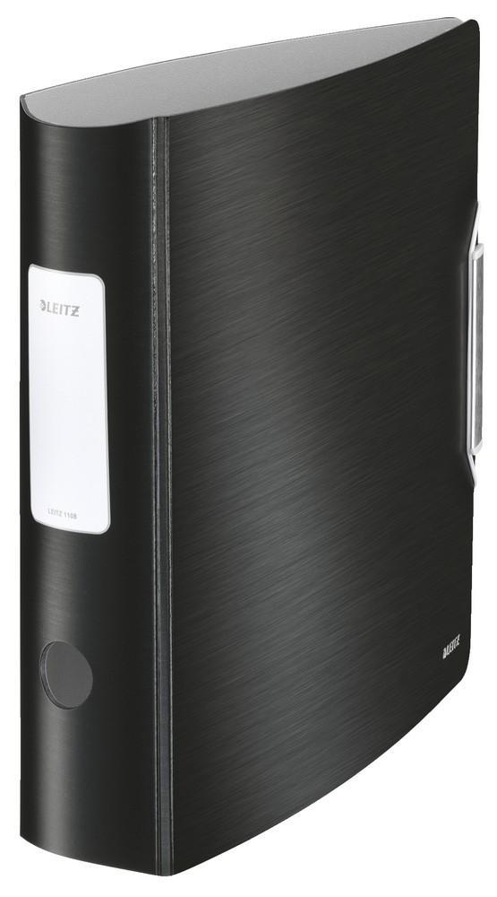 Leitz mobilní pořadač 180° ACTIVE Style A4 8,2 cm saténově černý