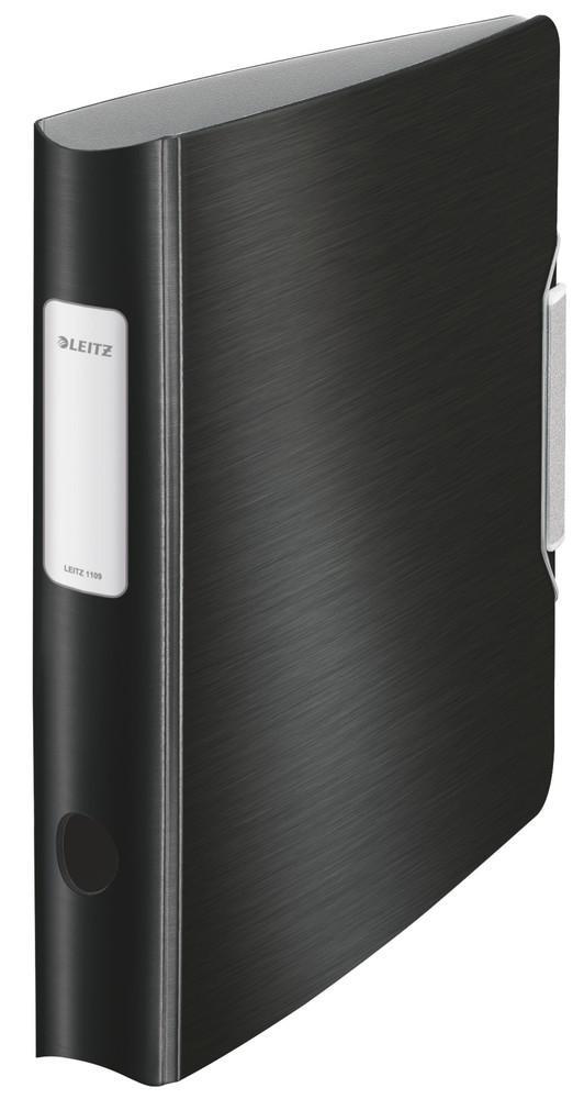 Leitz mobilní pořadač 180° ACTIVE Style A4 6,5 cm saténově černý
