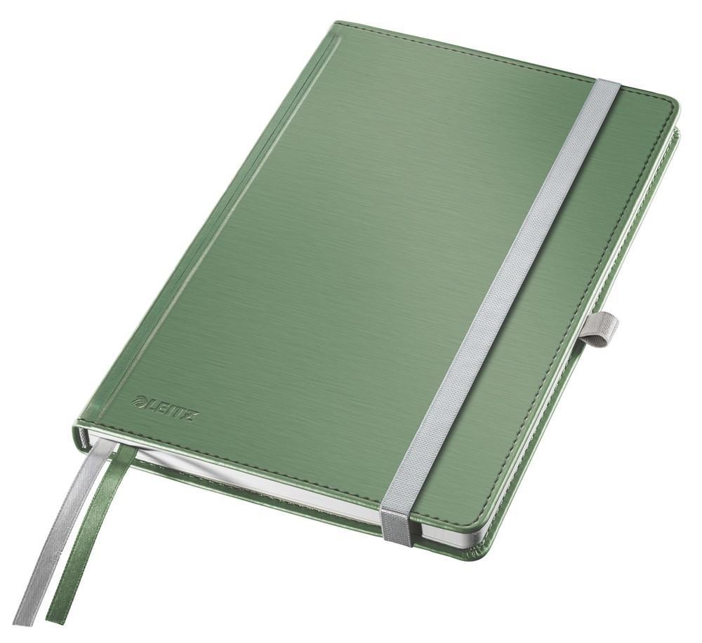 Leitz zápisník Style A5 tvrdé desky čtverečkovaný celadonově zelený