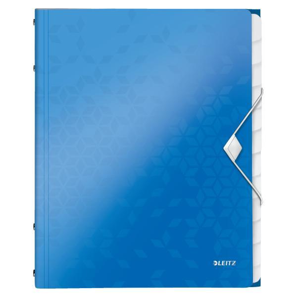 Leitz rozdružovací kniha WOW 12ti dílná modrá