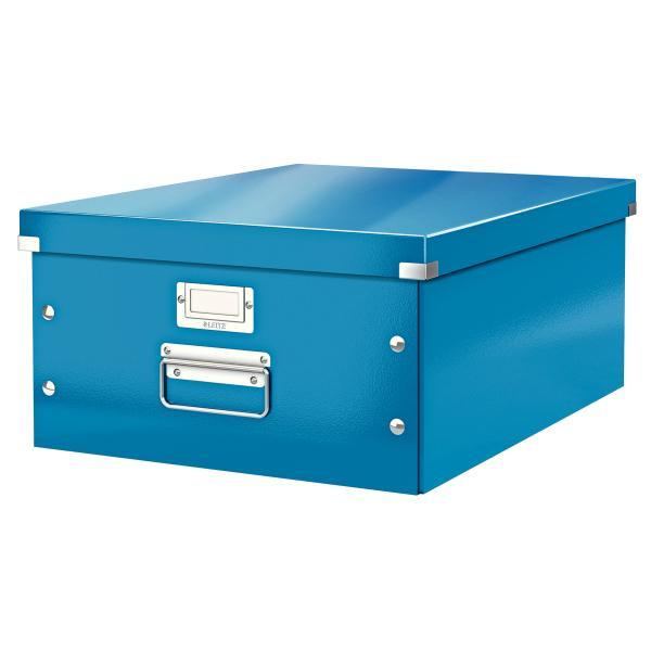 Leitz krabice CLICK & STORE WOW velká archivační, modrá