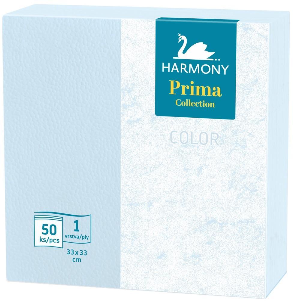 Harmony ubrousky Color 33 x 33 cm modré / 50 ks