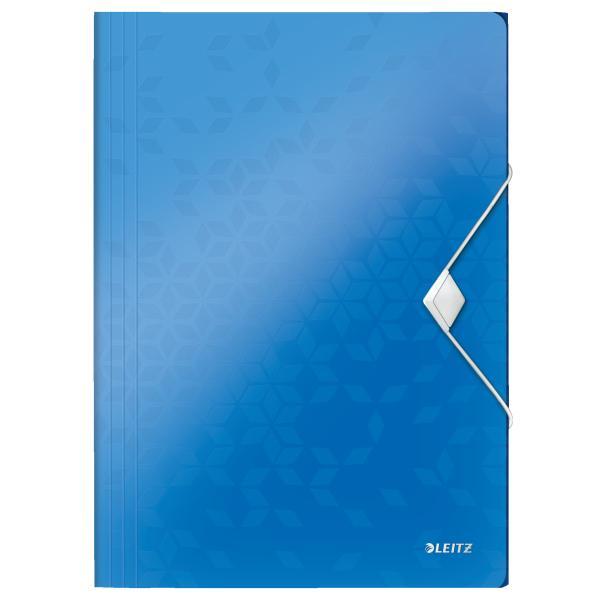 Leitz desky na spisy WOW modré