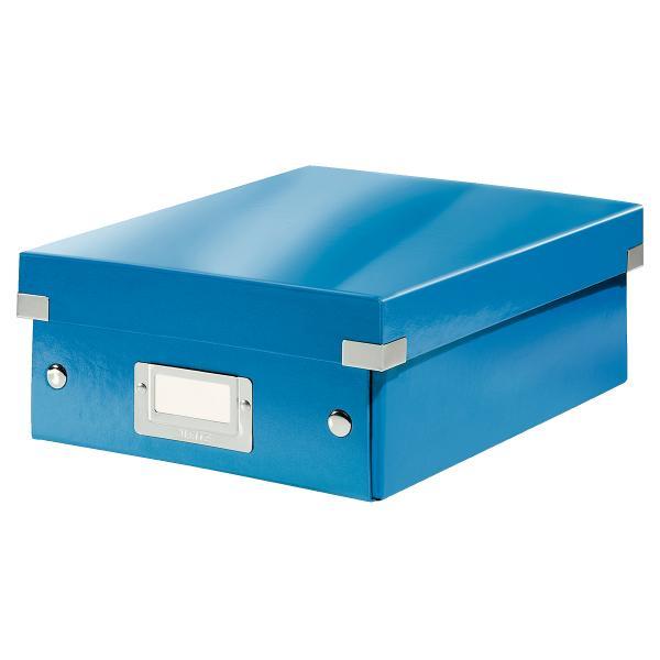 Leitz krabice CLICK & STORE WOW malá organizační, modrá