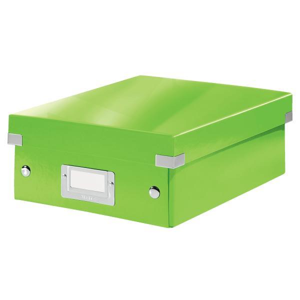 Leitz krabice CLICK & STORE WOW malá organizační, zelená