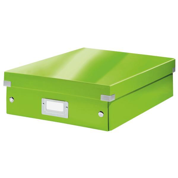 Leitz krabice CLICK & STORE WOW střední organizační, zelená
