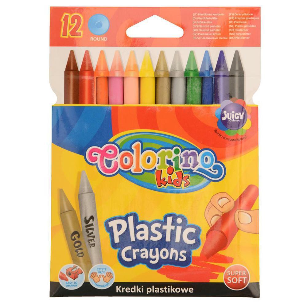 Colorino pastelky plastové 12 ks