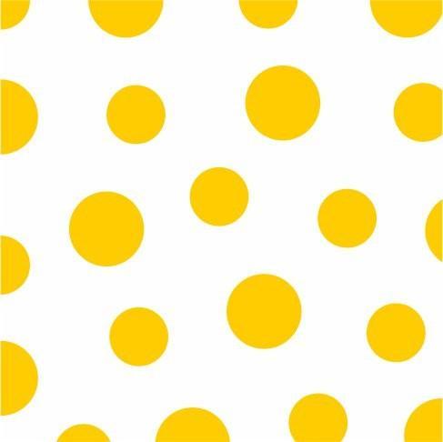 Harmony ubrousky DOTS puntík 33 x 33 cm žluté / 30 ks