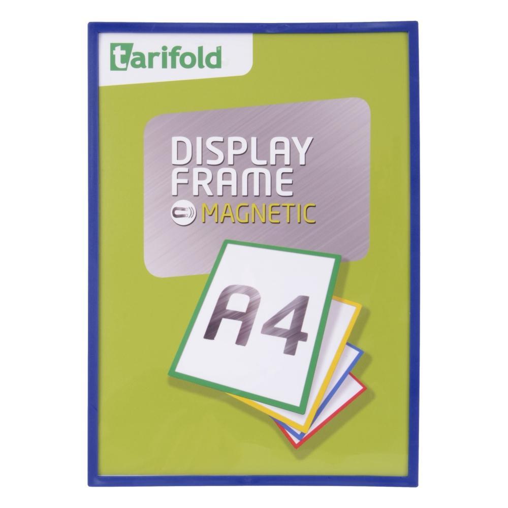 Tarifold display Frame magnetický A4/1 ks modrý