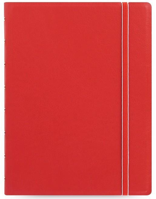 Blok s boční kroužkovou spirálou Notebooks A5, červený, 56 listů