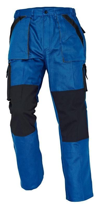 Kalhoty MAX, do pasu, modro-černé vel. 52