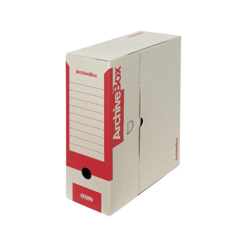 Emba box archivační barevný 330 x 260 x 110 mm červený