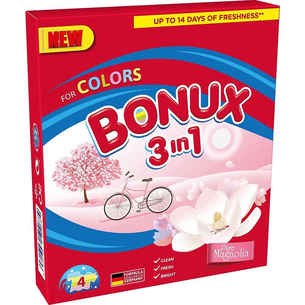 Prášek na praní BONUX 280 gr. Color (barevné prádlo)