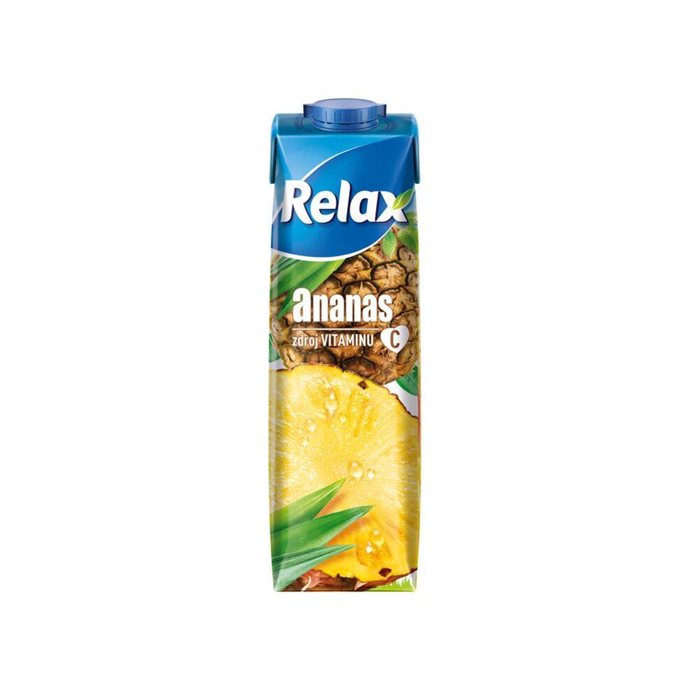 Džus Relax Premium -1L ananas s vlákninou