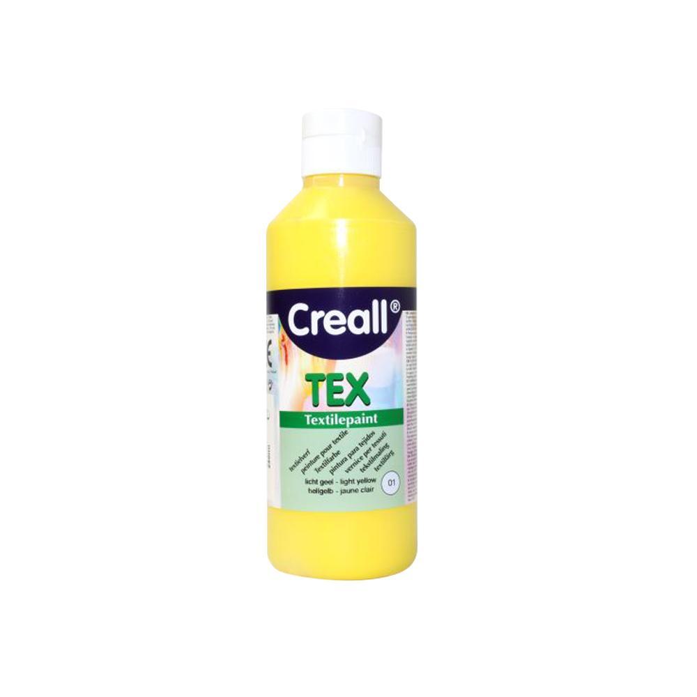 Barva na textil Creall TEX 250 ml žlutá