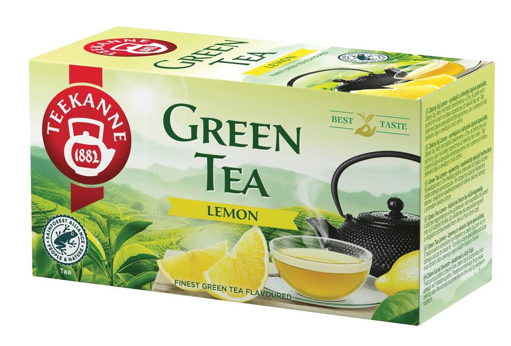 Zelený čaj Teekanne Citron / 20 sáčků
