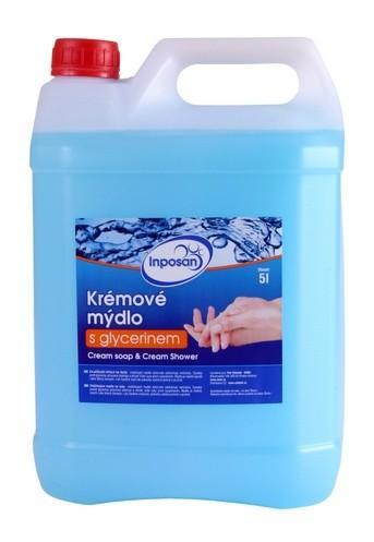 Inposan tekuté mýdlo modré s glycerinem 5 l
