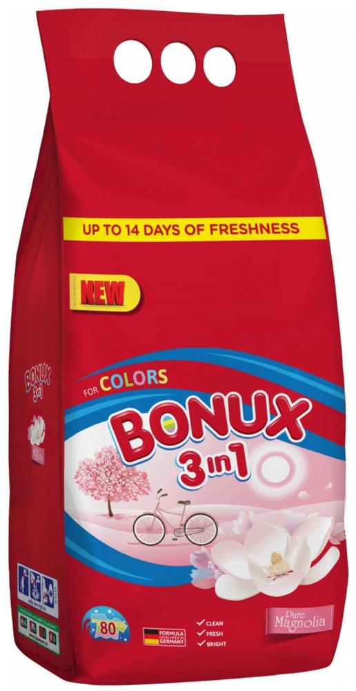 Prášek na praní BONUX 6 kg color 3v1