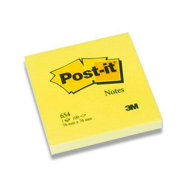 Post-it blok samolepicí 76 x 76 mm žlutý