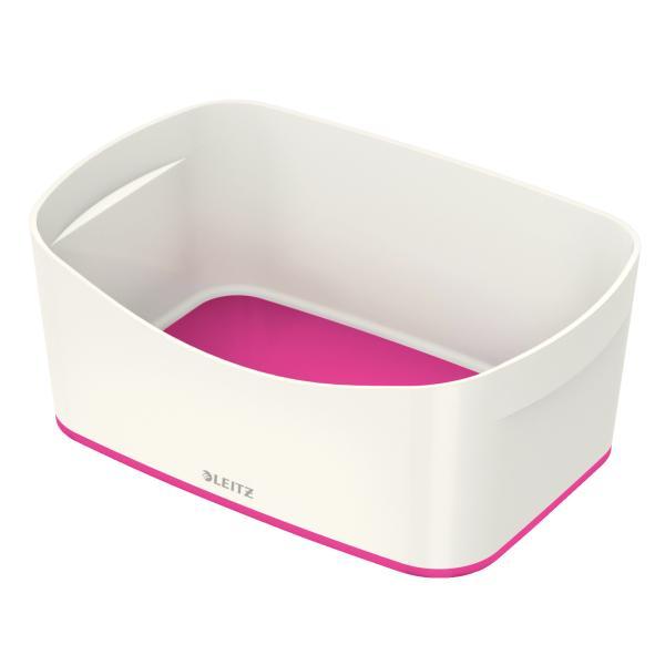 Leitz box stolní MyBox bílý/růžový