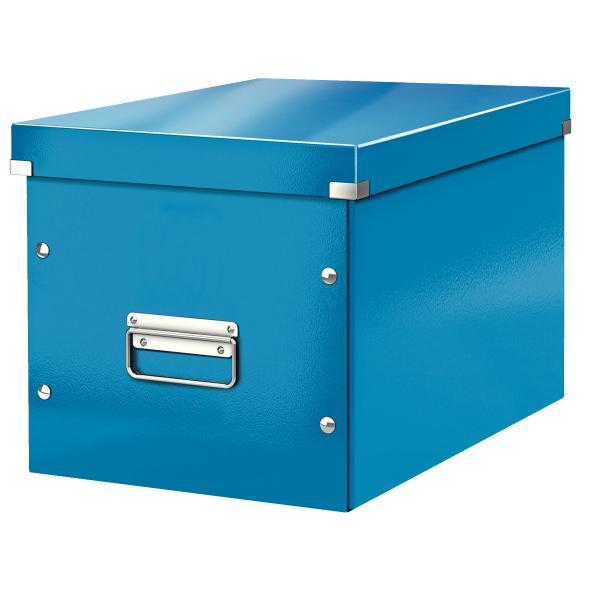 Leitz krabice CLICK & STORE WOW velká čtvercová, modrá