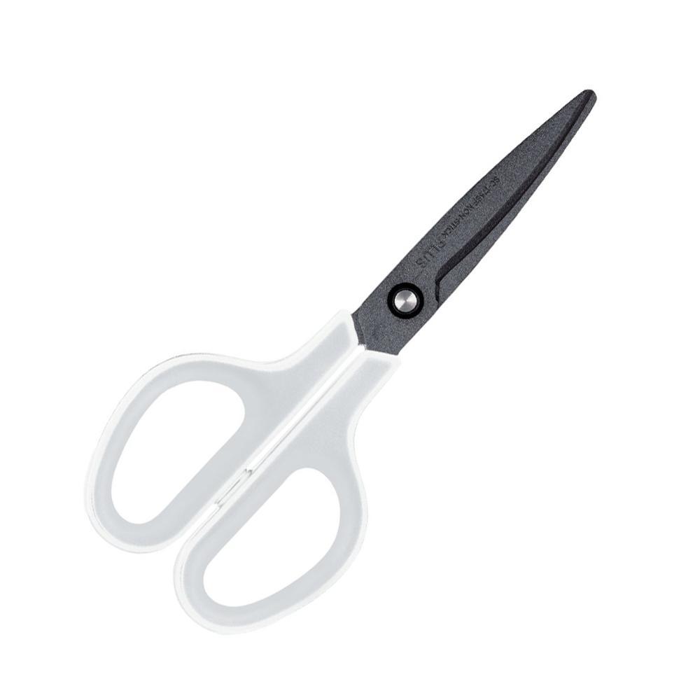 Plus nůžky kancelářské Fitcut 17,5 cm nepřilnavé bílé