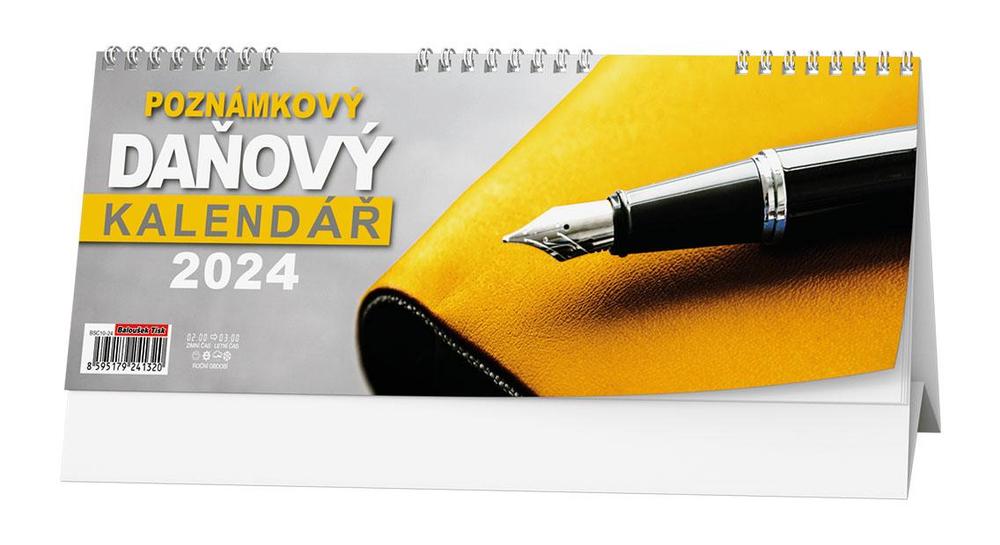 Baloušek Tisk kalendář stolní žánr. týd. poznámkový daňový kalendář