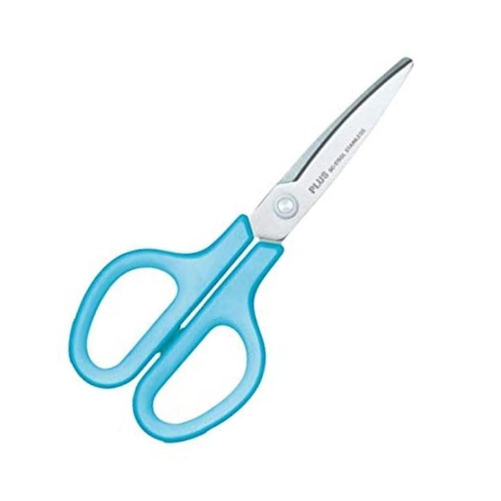 Plus nůžky kancelářské Fitcut 17,5 cm modré pro leváky