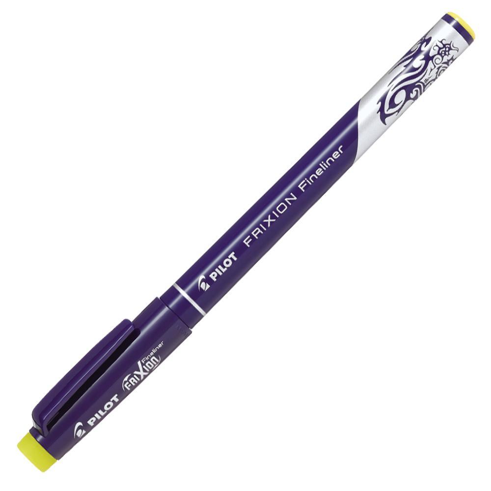 Pilot popisovač 4104 Frixion Fineliner žlutý