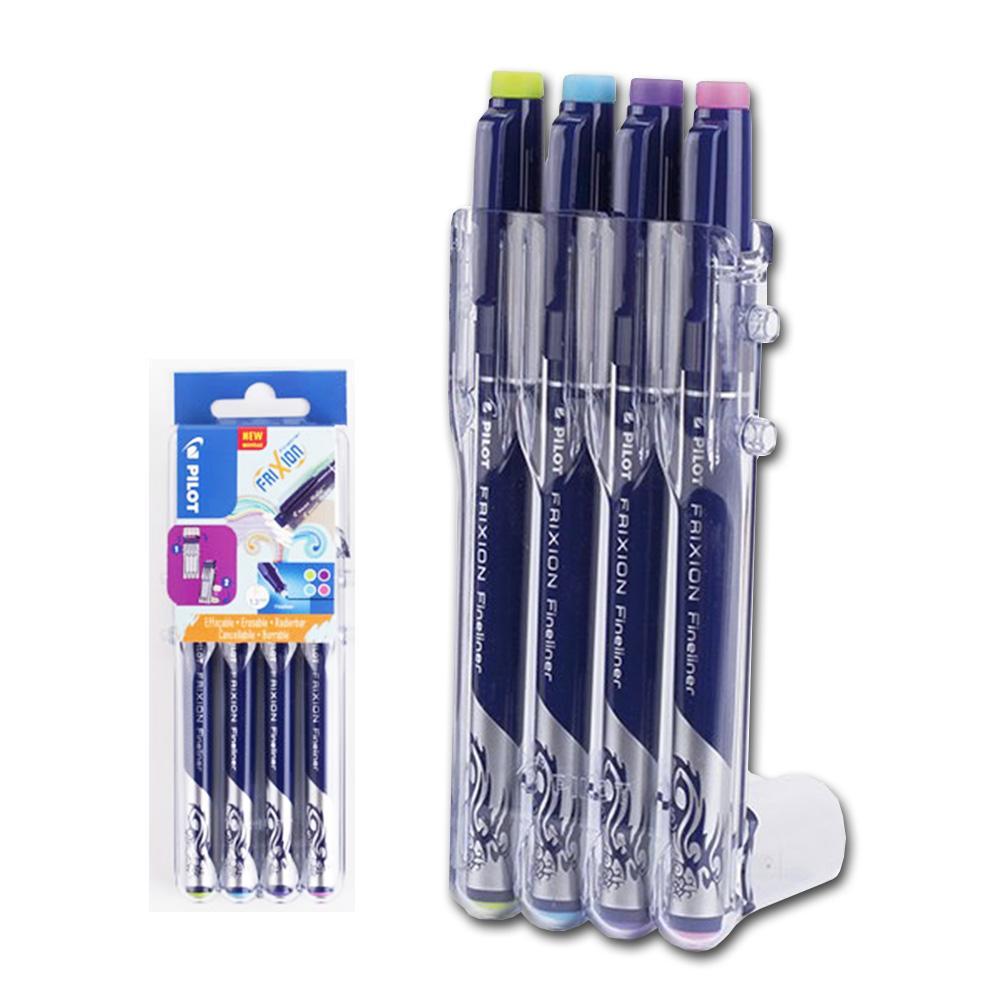 Pilot popisovač 4104 Frixion Fineliner EVOLUTIVE Set2go 4 barvy pastel