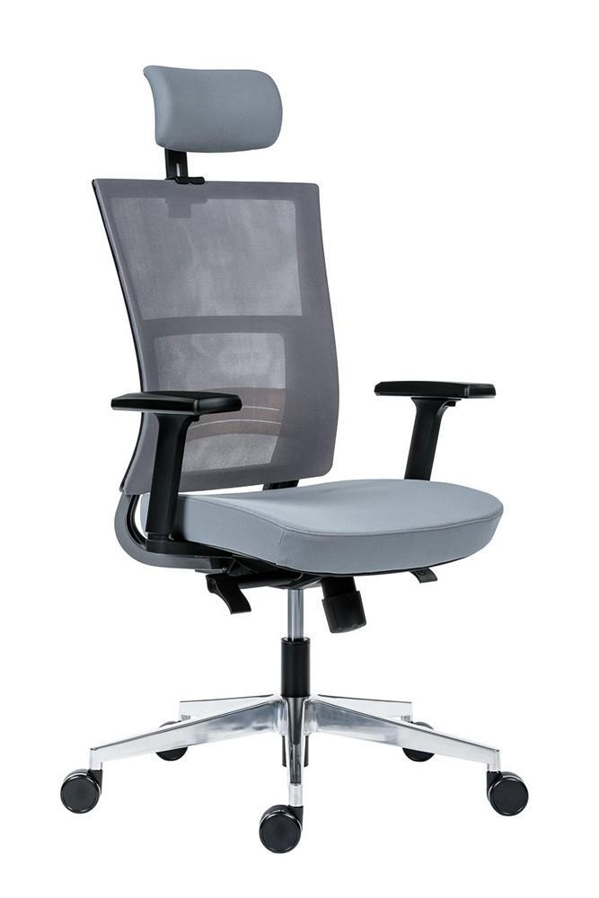 Kancelářská židle Next sv. šedá/šedá